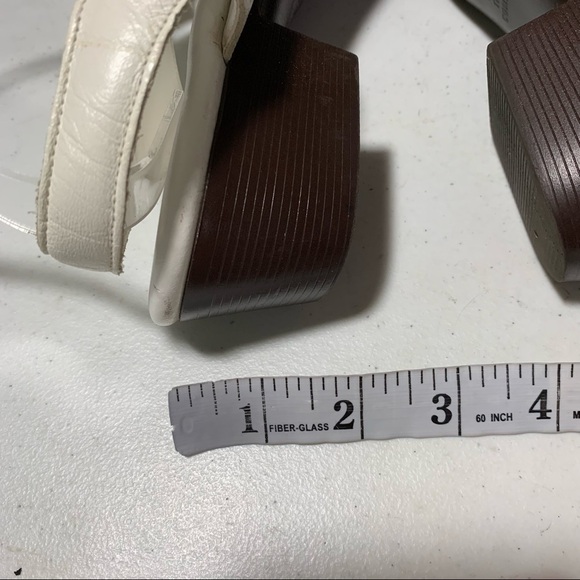 SAS tripad comfort SunTimer White ankle strap open toe hook loop sandal 9.5S - Picture 5 of 7